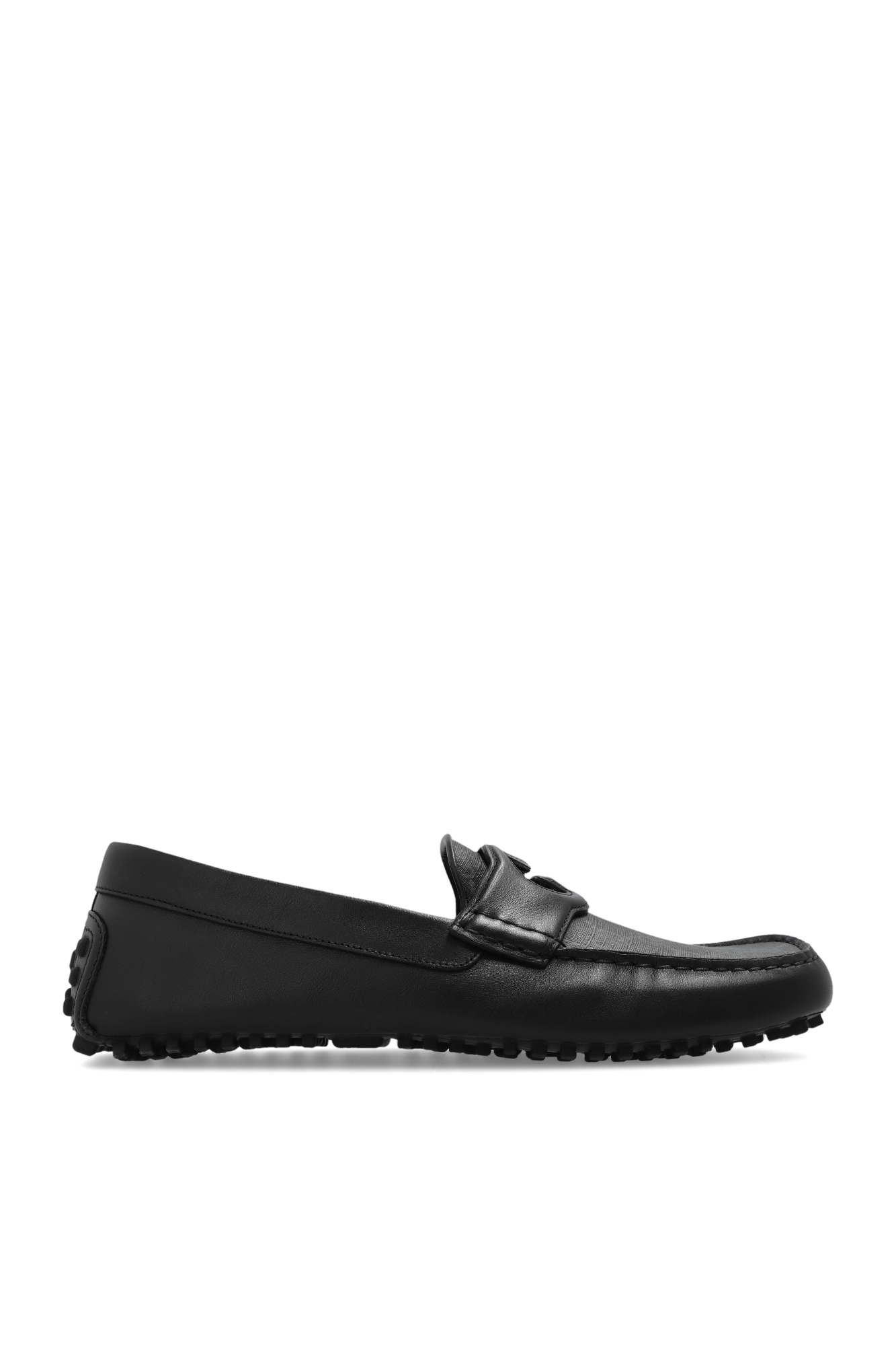 GUCCI ブラック モカシン 37 Black Gucci Mesh Runners Tela with Crystals - Runway Catalog